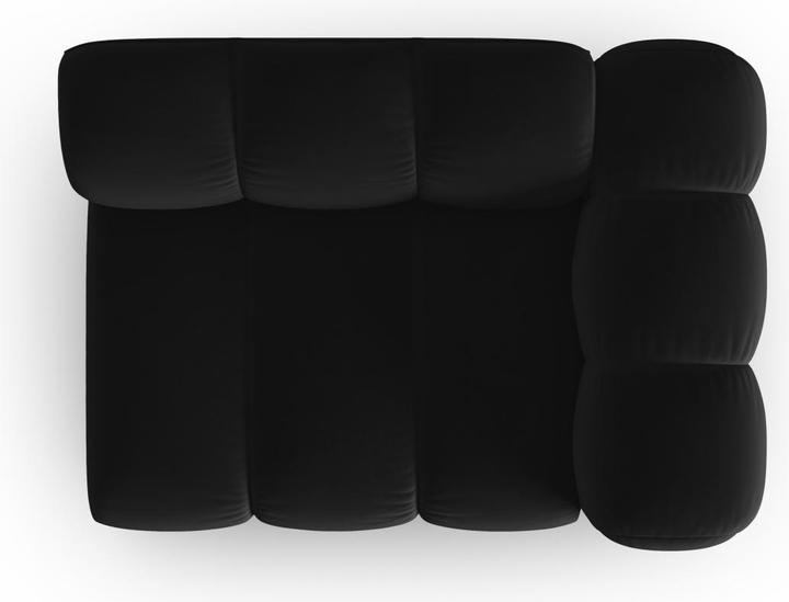 Actual product image Micadoni Velvet Modul Right, "Lupine", 1 Seat, 115x95x70Made in Europe (2 person sofa, 3-seater, 4-seater)