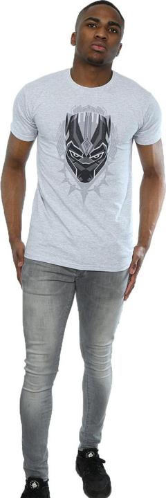 Immagine prodotto Maglietta da uomo con la testa di Pantera Nera (3XL)