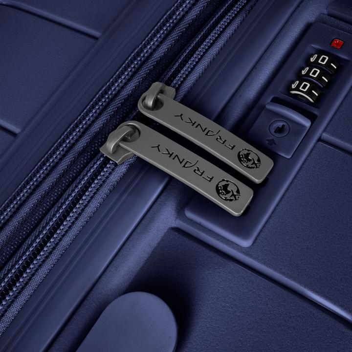 Actual product image Franky London 4-wheel suitcase set 3-piece with expansion fold (187 l, XL (from 140l))