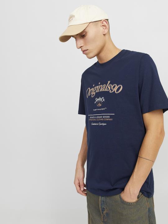 Produktbild Jack & Jones Gedruckt Rundhalsausschnitt T-shirt T-shirt (S)