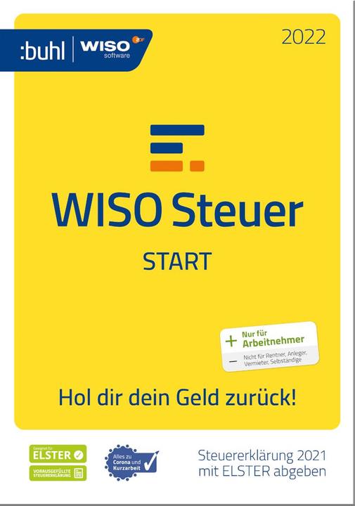 Energie-Label Buhl Data Service GmbH Buhl Data WISO Steuer-Start 2022 | Download & Produktschlüssel (1 User, 1 Geräte/User, unbegrenzt)