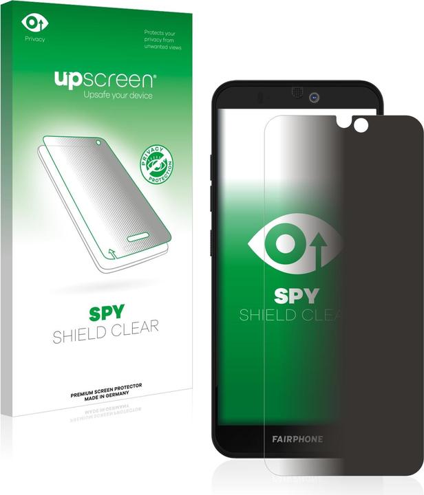 Productafbeelding upscreen Spy Shield Privacy Film (1 Stuk, Fairphone 3+)