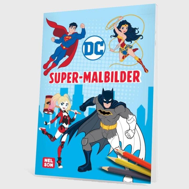 Actual product image DC Superheroes: Super colouring pictures