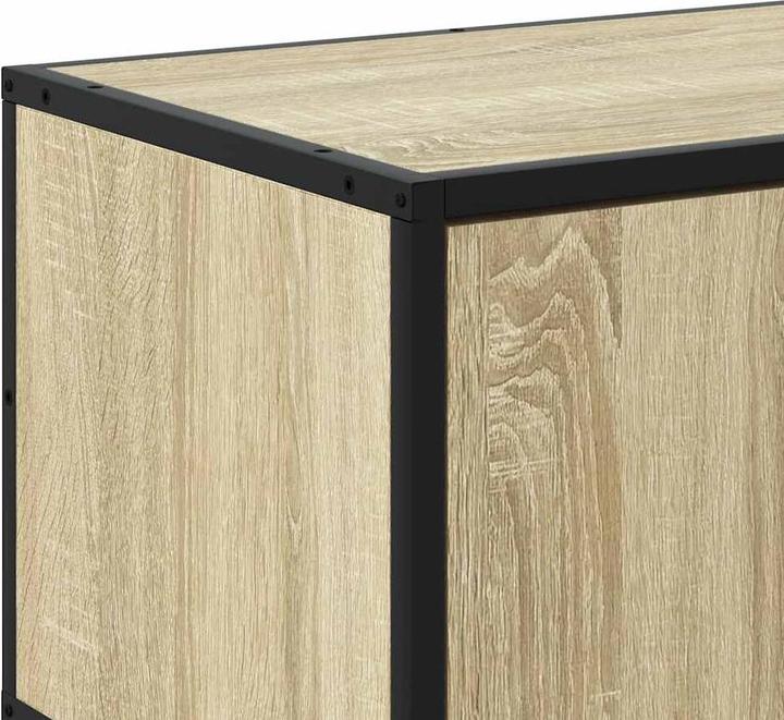Actual product image VidaXL TV cabinet Lowboard TV cabinet TV table TV furniture Sonoma oak (100 x 35 x 50 cm)