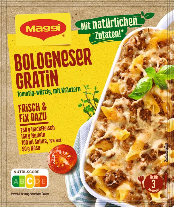Maggi fix & fresh Bolognese gratin (35 g)