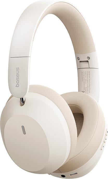 Actual product image Baseus Bass 35 Max Wireless Headphones Stellar White (50 h, Cable, Wireless)