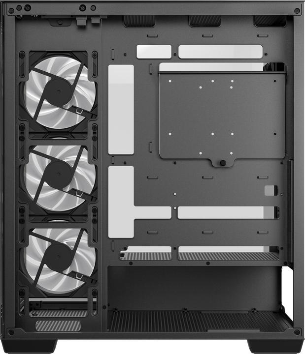 Produktbild Deepcool CG580 4F (schwarz, Tempered Glass x 2) (mATX, ITX, ATX)