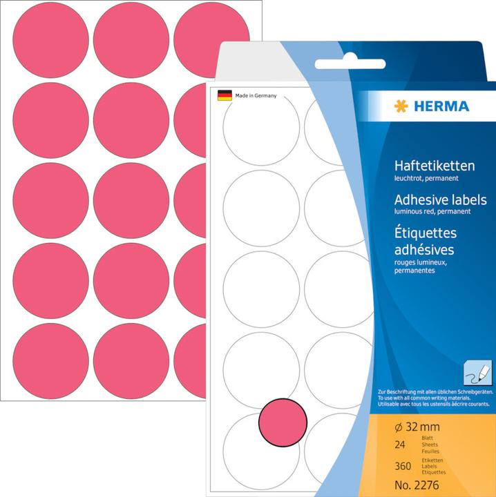 Produktbild HERMA Etiketten