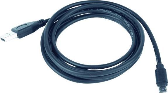 Image du produit Gembird CC-USB2-AMMDM-6 Câble USB Micro-USB A USB A noir de 1,8m (1.80 m, USB 2.0)