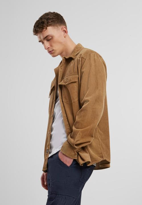 Produktbild Brandit Corduroy Classic Langarm-Shirt Grösse 5XL Farbe Kamel (5XL)