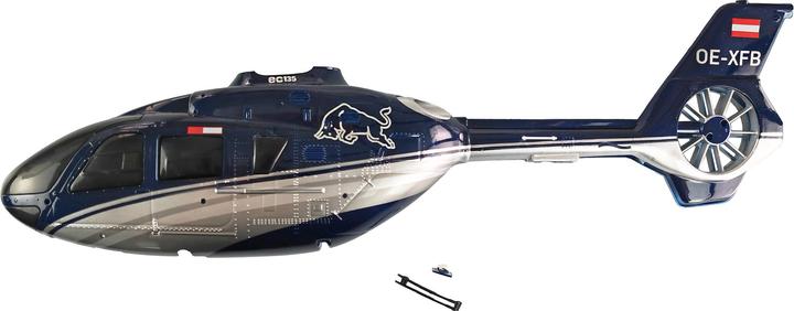 Actual product image Amewi Fuselage set Flying Bulls EC135B