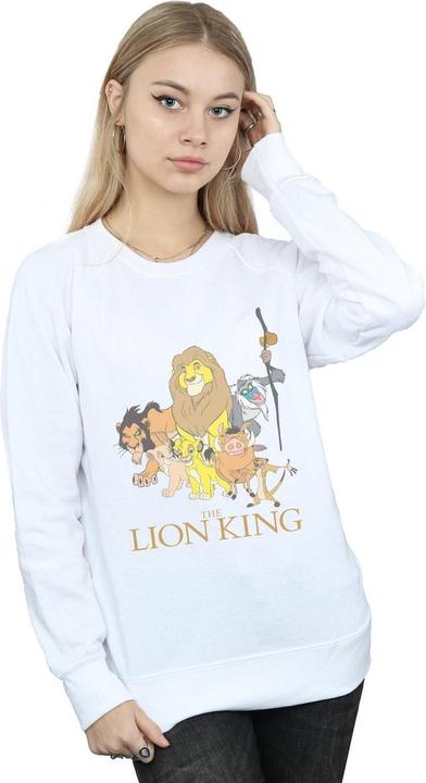 Actual product image Disney Womens/Ladies The Lion King Group Sweatshirt (S)