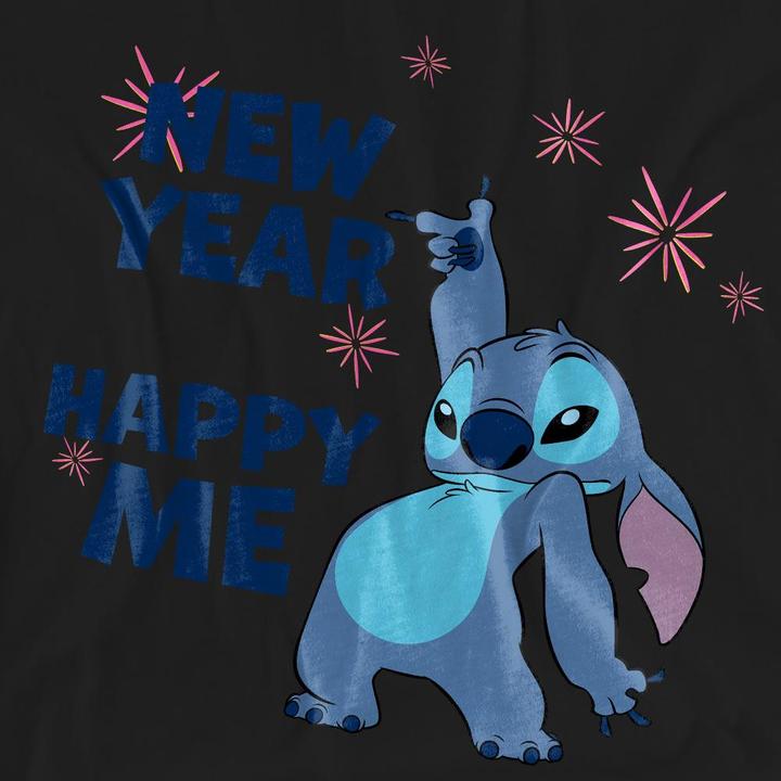 Immagine prodotto Lilo & Stitch New Year, Happy Me Maglietta Adulto Unisex (M)