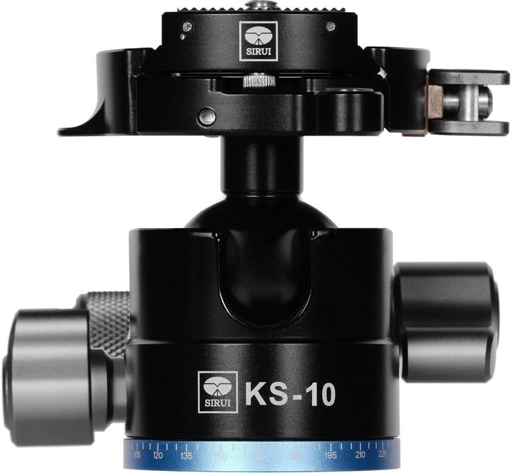 Sirui KS-10 Kugelkopf black mit Schnellverschluss und TY-55X Platte (Kugelkopf)