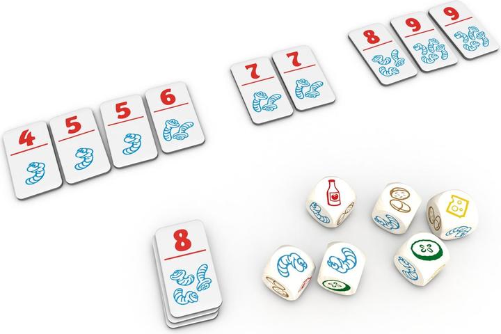 Produktbild Zoch ZOC05088 - Heckmeck Junior - Figuren-/ Würfelspiel (DE, EN), für 2 bis 5 Spieler, ab 5 Jahren (Englisch)