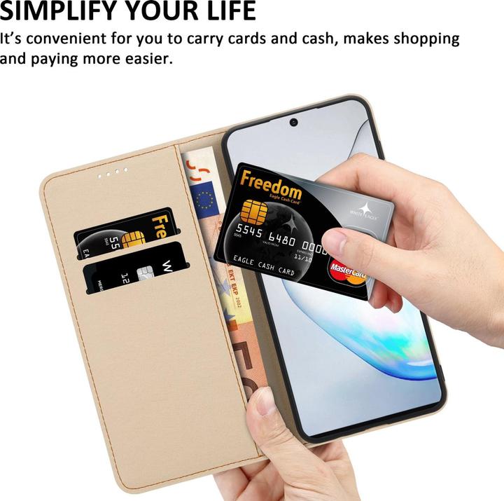 Produktbild Cadorabo Book Hülle mit Print für Samsung Galaxy NOTE 10 PLUS (Samsung Galaxy Note 10 Plus)