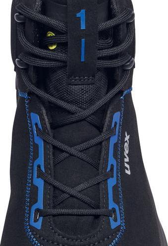 Actual product image Uvex Sports uvex 1 x-craft boot S2 68150 black, blue width 14 size 42 (S2, 42)