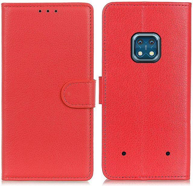Actual product image MU Classic Litchi Leather Bookcover Series (Nokia XR20)