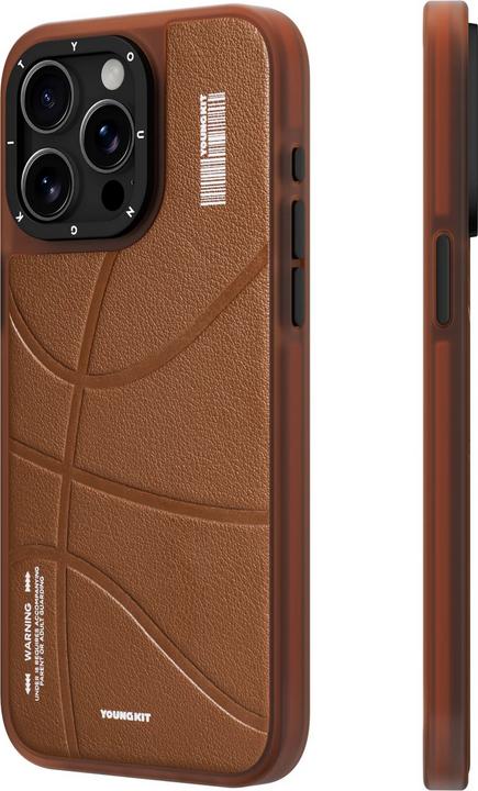 Produktbild Youngkit Hülle Passionate Backboard Leather Case mit Magsafe (Apple iPhone 15 Pro)