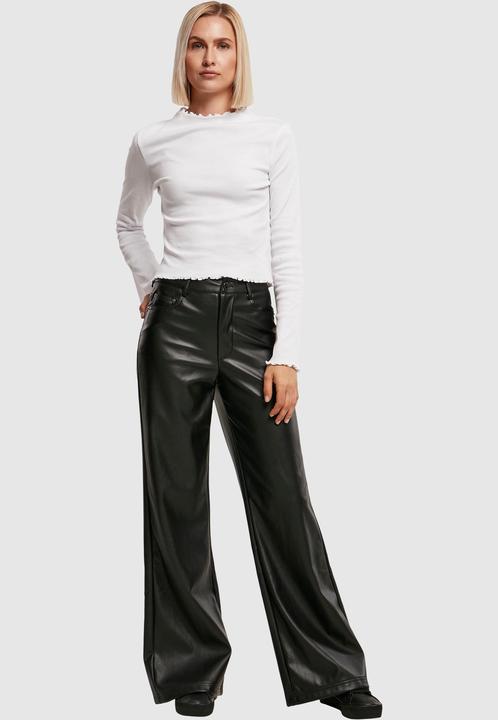 Actual product image Urban Classics Ladies Rib Turtelneck Longsleeve - 16507 (5XL)
