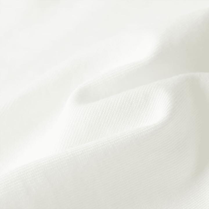 Actual product image VidaXL Children's T-shirt Ecru 92,Material: 100 % cotton,Colour (92)