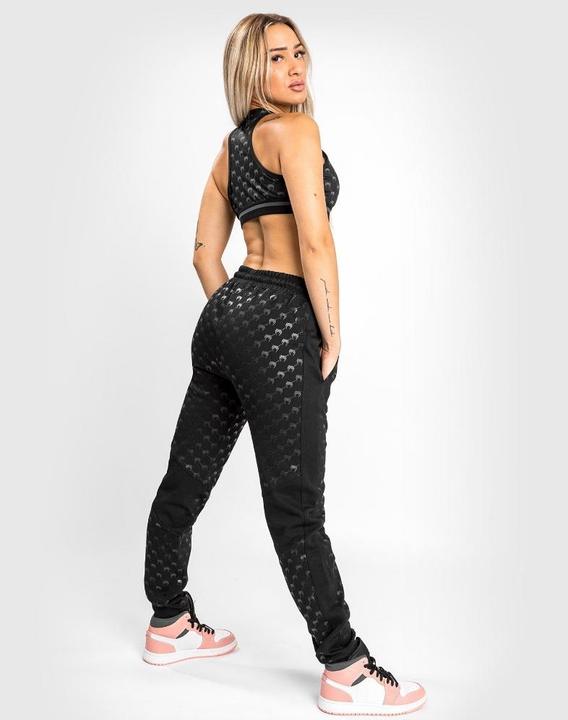 Actual product image Venum Monogram Joggers - For Women - Black/Pink Gold - L (L)