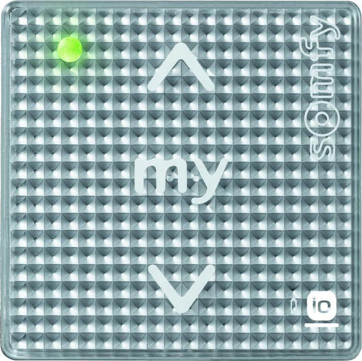 Produktbild somfy 1811095 Funkwandsender Smoove 1 IN io Silver Shine 1-Kanal