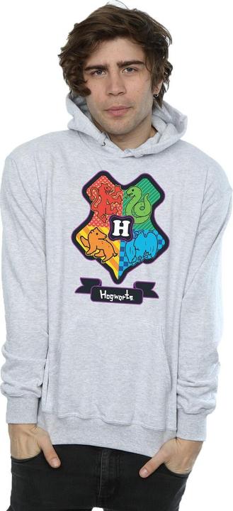 Actual product image Mens Hogwarts Junior Crest Hoodie (L)