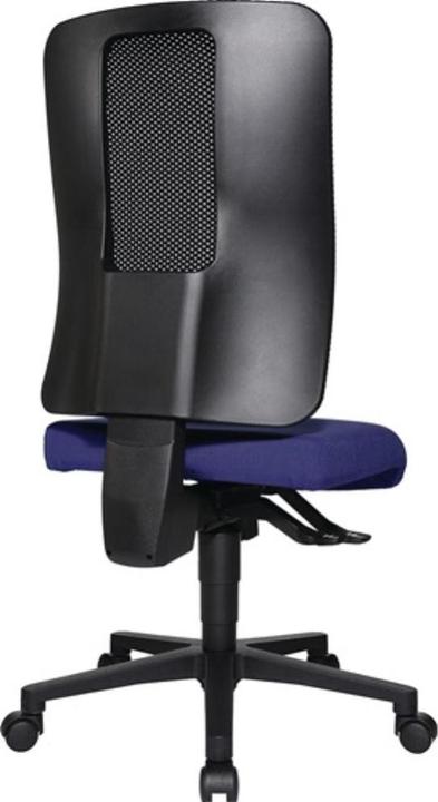 Image du produit Topstar Siège de bureau synchrone noir/bleu 450-550 mm sans accoudoirs charge maximale 110 kg