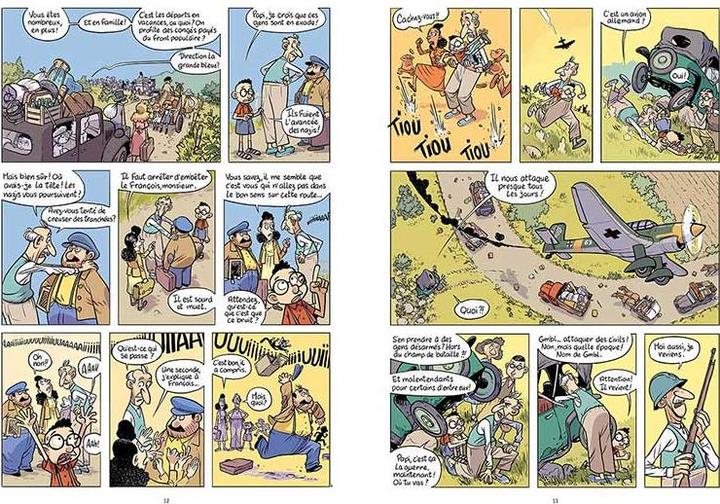 Image du produit La drôle de guerre de Papi et Lucien : Destination Londres! - Tome 01 (Français, Erre Fabrice, 2024)
