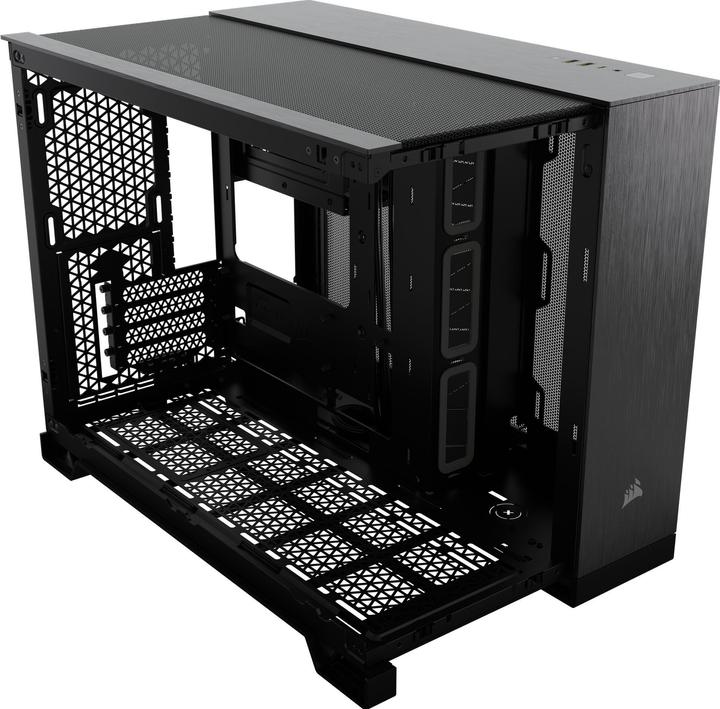 Productafbeelding Corsair 2500X (zwart/antraciet, gehard glas x 2) (Mini-ITX, mATX)