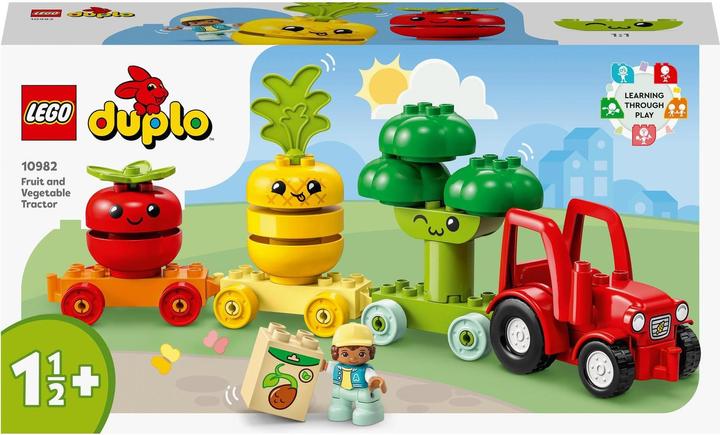 Actual product image LEGO Fruit and vegetable tractor (10982)