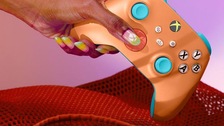 Image du produit Microsoft Manette sans fil Xbox - Sunkissed Vibes OPI (édition spéciale) (Xbox Series X, Xbox Series S, Xbox One X, Xbox One S, PC)