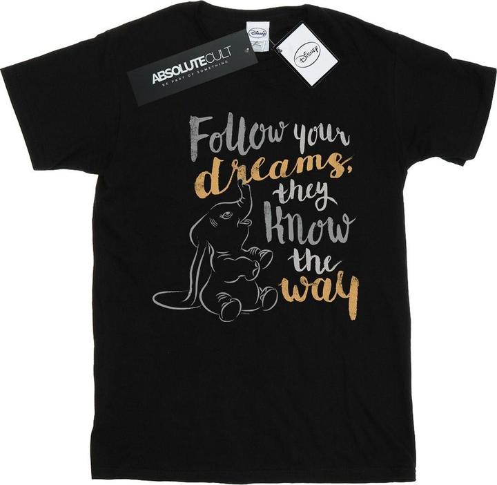 Actual product image Disney Mens Dumbo Follow Your Dream T-Shirt (XL)