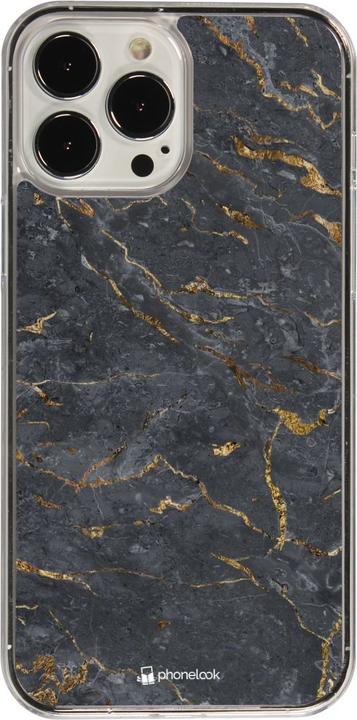 Image du produit PhoneLook Coque transparent Grey Gold Marble (Apple iPhone 13 Pro Max)