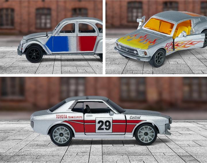 Productafbeelding Majorette Vintage Deluxe metalen serie, 6-soort.