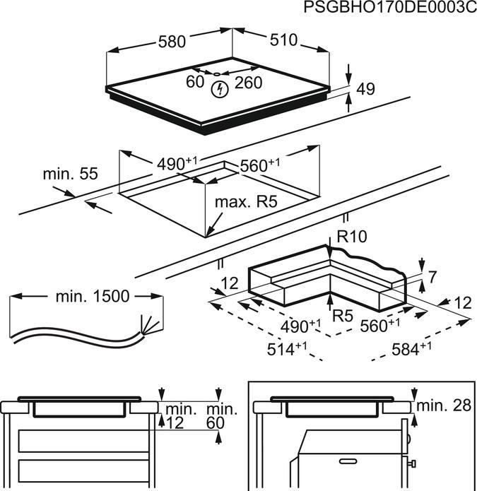 Image du produit AEG Table de cuisson, 949597269, IKE64450IB
