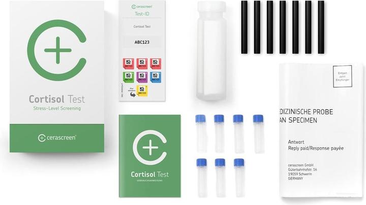 Image du produit Cerascreen Kit de test cortisol (1 x)