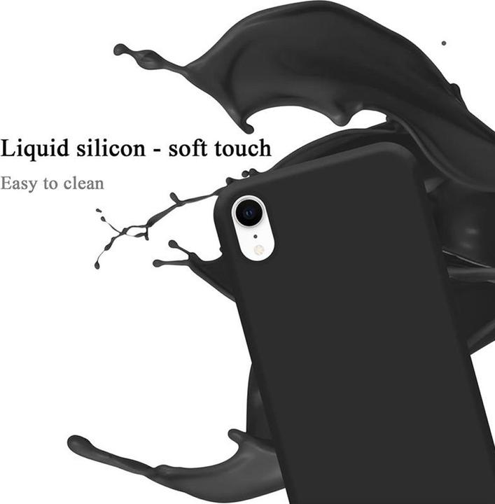 Actual product image Cadorabo TPU Liquid Silicone Case Cover (Apple iPhone XR)