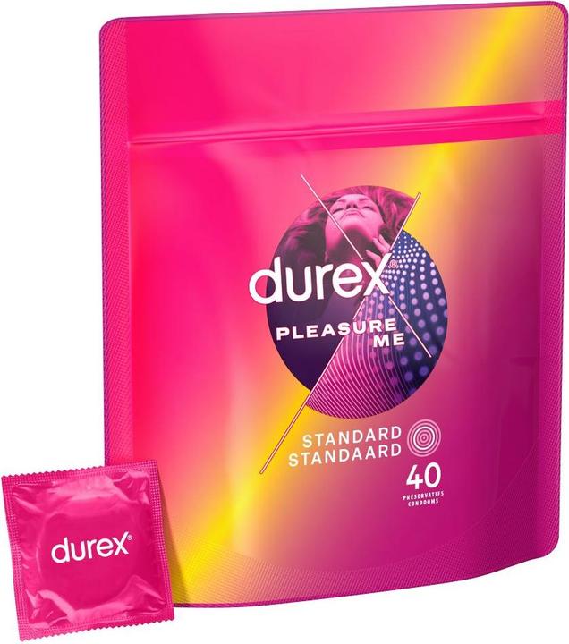 Actual product image Durex Condoms Pleasure Me - 40 pieces (40 pcs.)