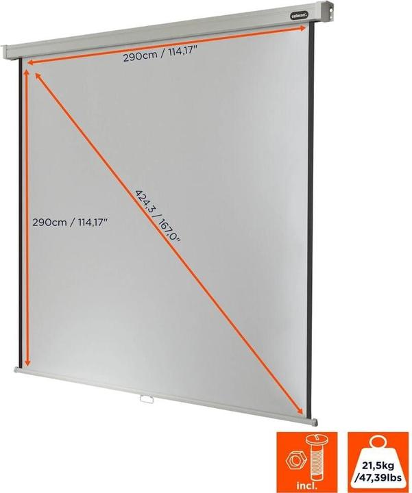 Produktbild Celexon Rollo Professional, Leinwand, 1:1 (167", 1:1)