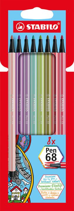 Immagine prodotto STABILO Penna 68 (Multicolore, 15 x)