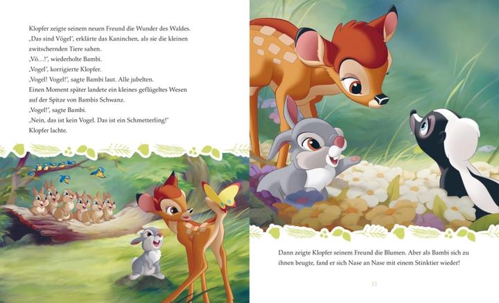 Actual product image Disney: Bambi – Das grosse Buch mit den besten Geschichten (German, Walt Disney, 2023)