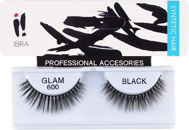 Ibra Pair Of False Eyelashes On The Glam 600ack (Künstliche Wimpern)