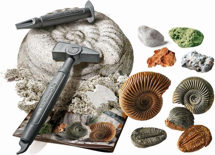 Produktbild Clementoni Austrabungs-Set Fossilien & Mineralien
