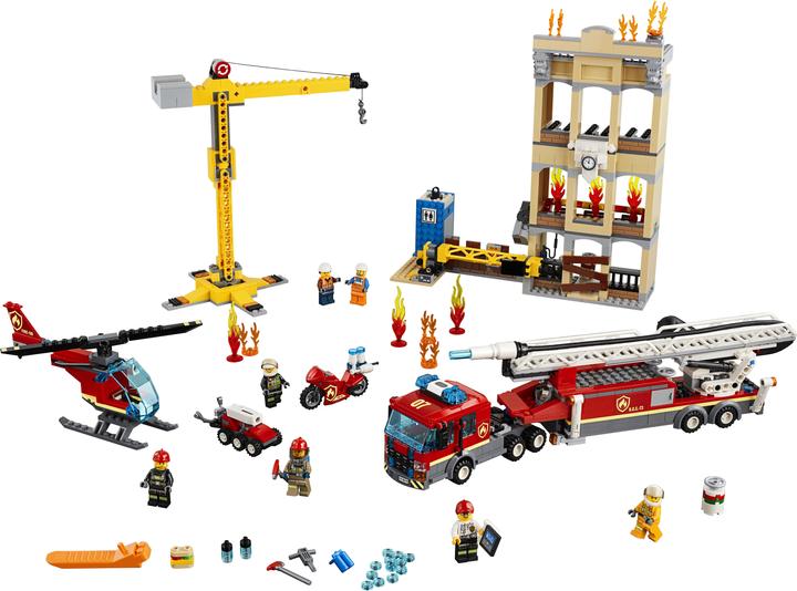Actual product image LEGO Downtown Fire Brigade (60216, LEGO City)