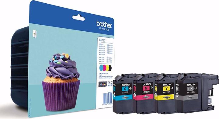 Produktbild Brother LC-123VALBP Value Pack (M, BK, Y, C)