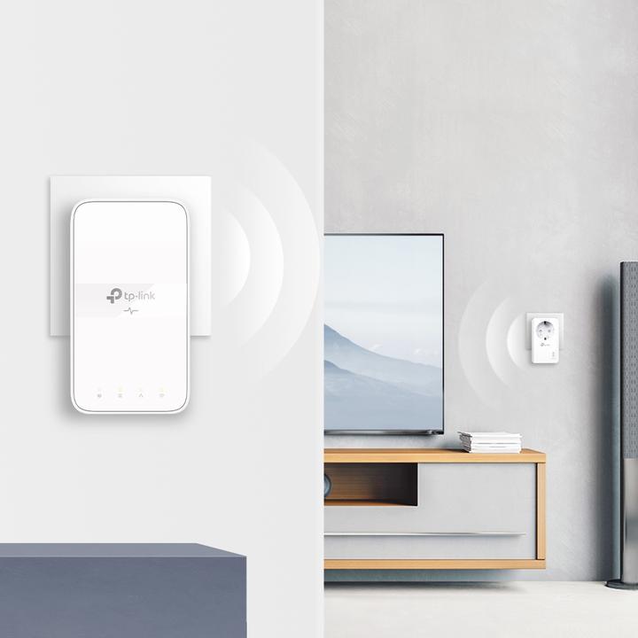 Immagine prodotto TP-Link AV1000 Kit Wi-Fi Powerline ac passante Gigabit TL-WPA7617 KIT con TL-PA7017P 10 (1200 Mbit/s)