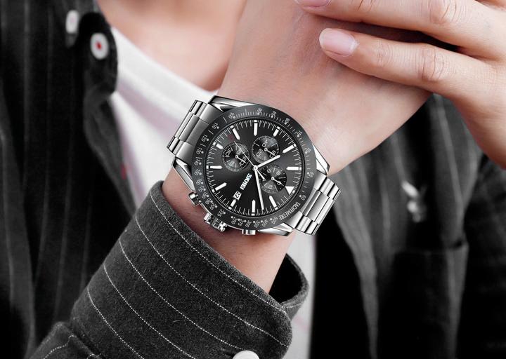 Actual product image Skmei 9253SIBK Herrenuhr + BOX
