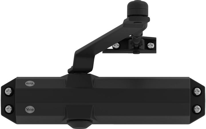 Immagine prodotto Yale Türschliesser mit Standardarm, Serie 4500 Schwarz (Porta di legno, Interno)